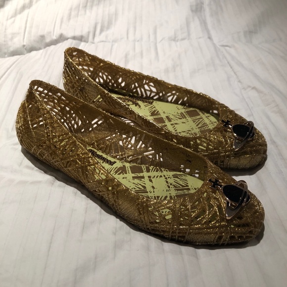 Vivian Westwood x Melissa Lunar Flats - Picture 2 of 5